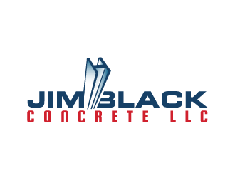 Jim Black Concrete LLC logo design by IanGAB