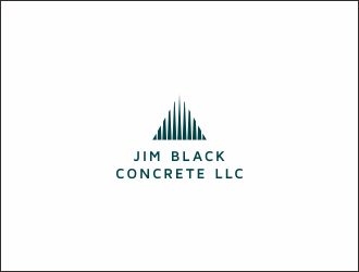Jim Black Concrete LLC logo design by Reishahermana