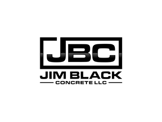Jim Black Concrete LLC logo design by alby