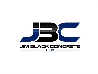 Jim Black Concrete LLC logo design by evdesign
