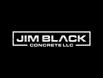 Jim Black Concrete LLC logo design by alby