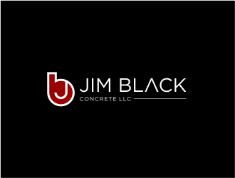 Jim Black Concrete LLC logo design by MagnetDesign