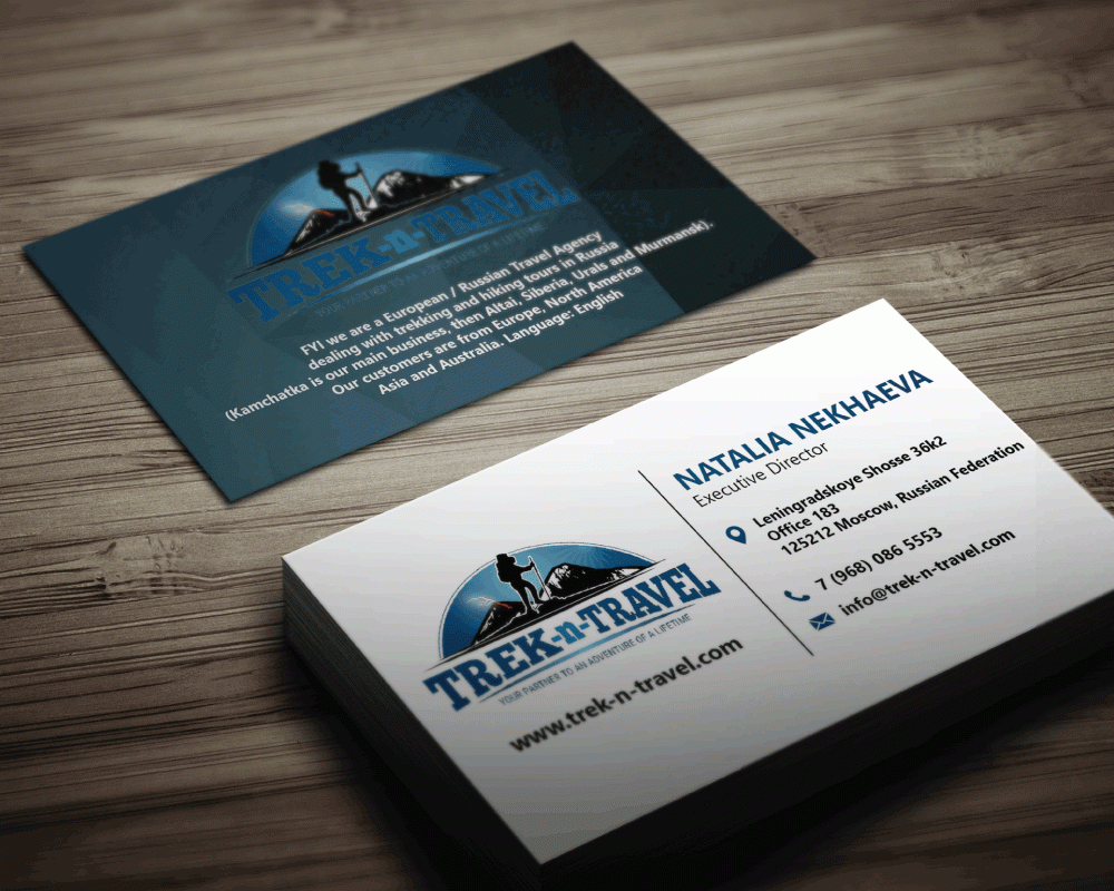 Trek-n-Travel logo design by Boomstudioz