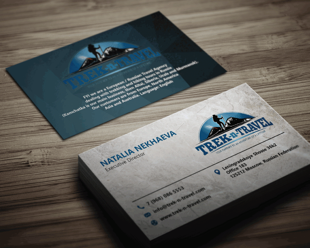 Trek-n-Travel logo design by Boomstudioz