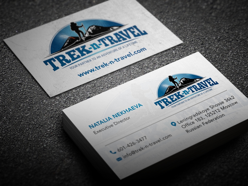 Trek-n-Travel logo design by KHAI