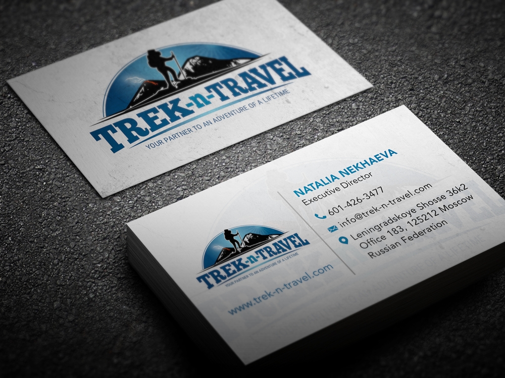 Trek-n-Travel logo design by KHAI