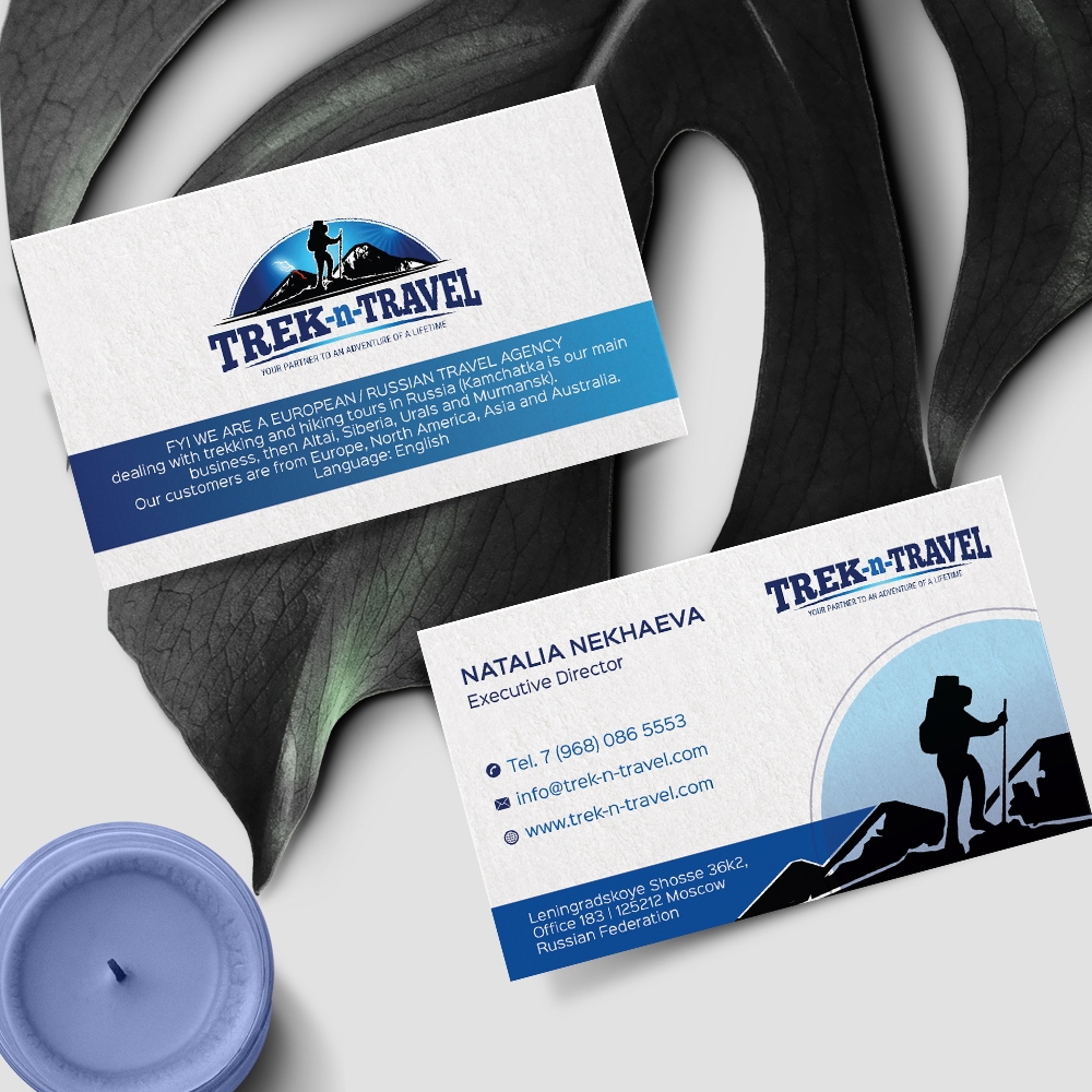 Trek-n-Travel logo design by DreamLogoDesign