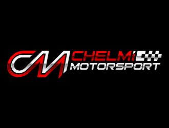 CHELMI MOTORSPORT logo design by ORPiXELSTUDIOS