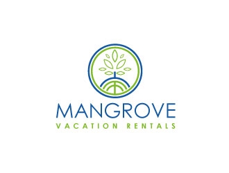 Mangrove Vacation Rentals logo design by Suvendu