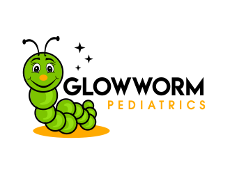 Glowworm Pediatrics logo design by JessicaLopes