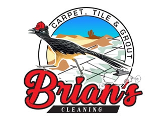 Brians Cleaning - Carpet, Tile & Grout logo design by LogoInvent