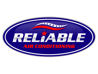 Reliable Air Conditioning logo design by ORPiXELSTUDIOS