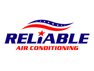 Reliable Air Conditioning logo design by ORPiXELSTUDIOS