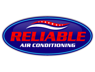 Reliable Air Conditioning logo design by ORPiXELSTUDIOS