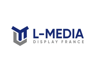 L-MEDIA Display France logo design by excelentlogo