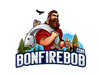Bonfire Bob logo design by DreamLogoDesign