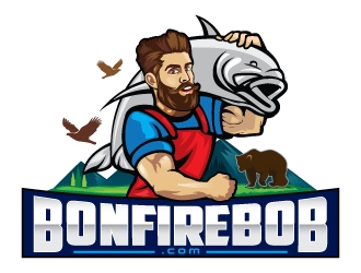 Bonfire Bob logo design by Suvendu