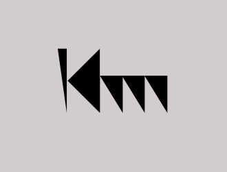 KM logo design by BeDesign