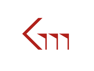 KM logo design by BeDesign