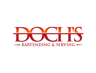 Dochs Bartending & Serving logo design by BeDesign