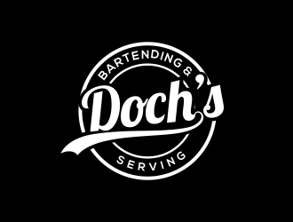 Dochs Bartending & Serving logo design by kopipanas