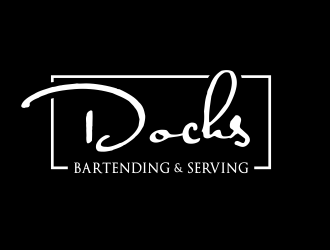 Dochs Bartending & Serving logo design by akhi