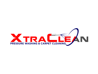 XtraClean Pressure Washing & Carpet Cleaning logo design by Dhieko