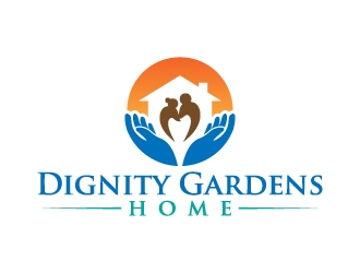 Dignity Gardens Home logo design by jaize