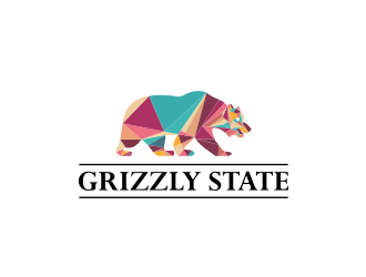 Grizzly state logo design by sodimejo