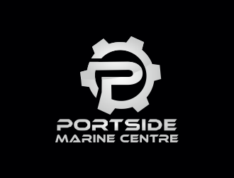 PORTSIDE Marine Centre logo design by Greenlight