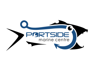 PORTSIDE Marine Centre logo design by akhi