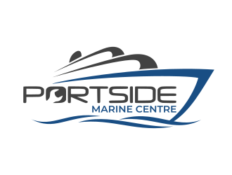 PORTSIDE Marine Centre logo design by Dakon