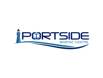 PORTSIDE Marine Centre logo design by ingepro