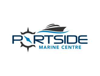 PORTSIDE Marine Centre logo design by ingepro