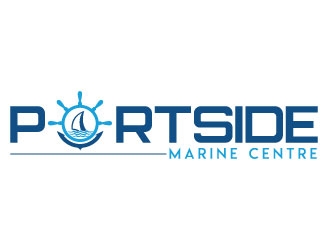 PORTSIDE Marine Centre logo design by REDCROW