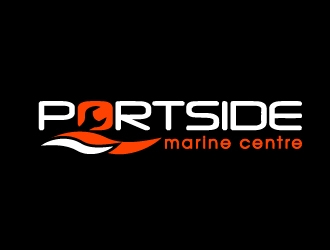 PORTSIDE Marine Centre logo design by ZQDesigns