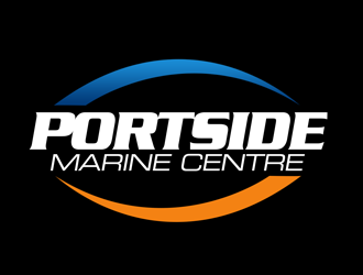 PORTSIDE Marine Centre logo design by kunejo