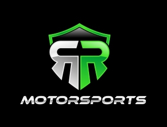 R and R Motorsports logo design by madjuberkarya