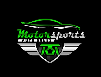 R and R Motorsports logo design by Arrs