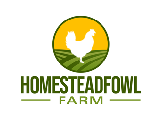 HomesteadFowl.com logo design by kunejo
