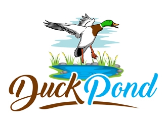 Duck Pond logo design by MAXR
