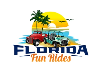Florida Fun Rides logo design by DreamLogoDesign