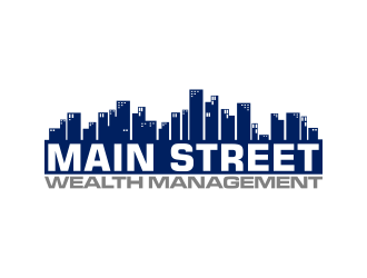 Main Street Wealth Management logo design by pakNton