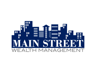Main Street Wealth Management logo design by pakNton