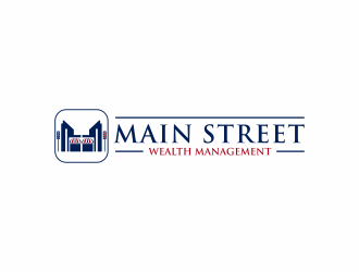 Main Street Wealth Management logo design by santrie
