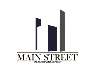 Main Street Wealth Management logo design by berkahnenen