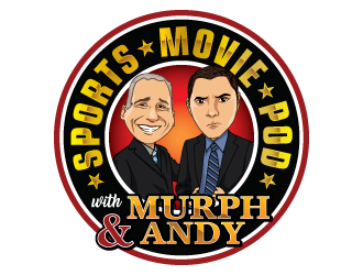 Sports Movie Pod with Murph & Andy logo design by JMikaze