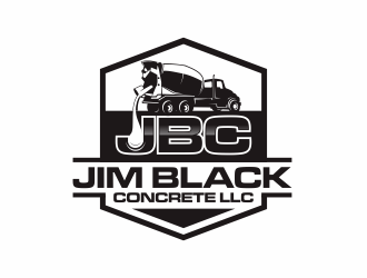 Jim Black Concrete LLC logo design by huma