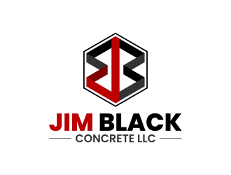 Jim Black Concrete LLC logo design by pakNton