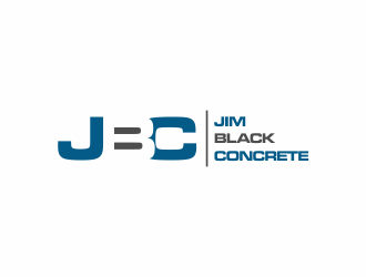 Jim Black Concrete LLC logo design by afra_art